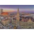 3D München - Neues Rathaus und Frauenkirche -  3D Postkarte
