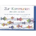 Zur Kommunion - alles Liebe und Gute - Kommunionsgrußkarte