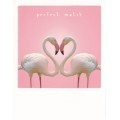 Flamingo-Herz  - PolaCard