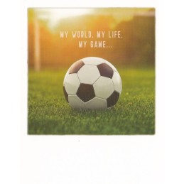 Closeup - soccer - PolaCard