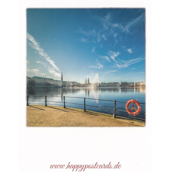 Hamburg - Binnenalster - PolaCard