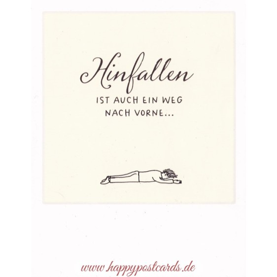Hinfallen - PolaCard