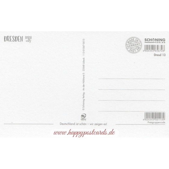 Dresden - Loschwitz- HotSpot-Card
