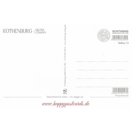 Rothenburg o.d. Tauber 3 - HotSpot-Card