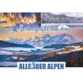 Wintergrüße aus dem Allgäu - Ansichtskarte