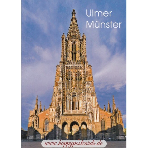 Ulm Church - Postcard