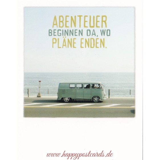 Pläne und Abenteuer - PolaCard