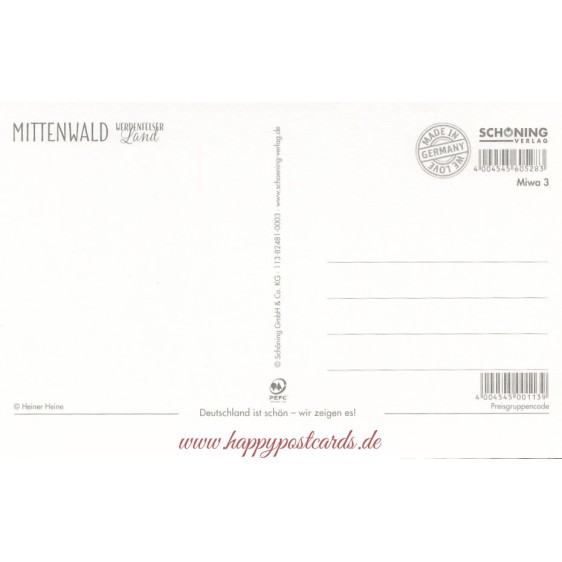 Mittenwald - Nacht - HotSpot-Card
