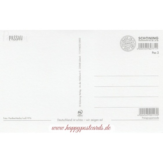 Passau - Nacht - HotSpot-Card