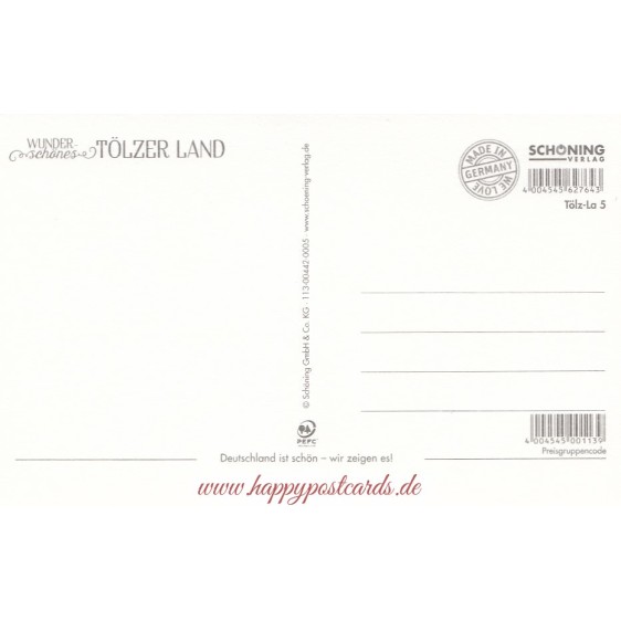 Tölzer Land - HotSpot-Card
