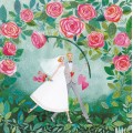 Bridal Couple - Mila Marquis Postcard