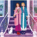 Two women - Mila Marquis Postcard