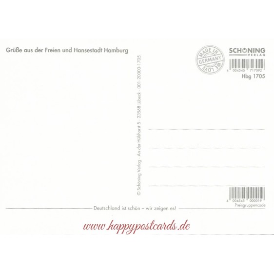 Hamburg Moin - Viewcard
