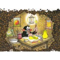 The Little Mole is painting - Krtek Postcard