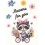 Raccoon - Flowers for you - Postcard