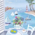 Am Meer - Mila Marquis Postkarte