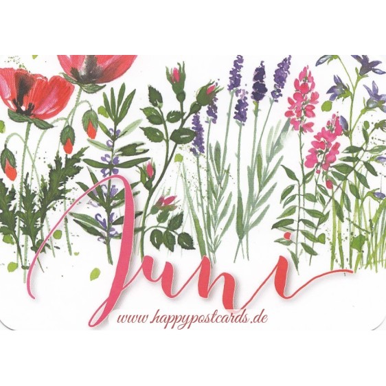 Juni - Kerstin Heß - Monats-Postkarte