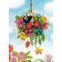 The Mole in Flowers - Postcard