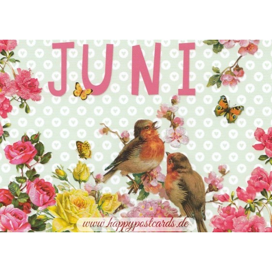 Juni - Carola Pabst - Monats-Postkarte