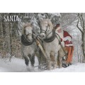 Santa is coming - Viewcard