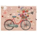 Fahrrad - Tausendschön - Postkarte