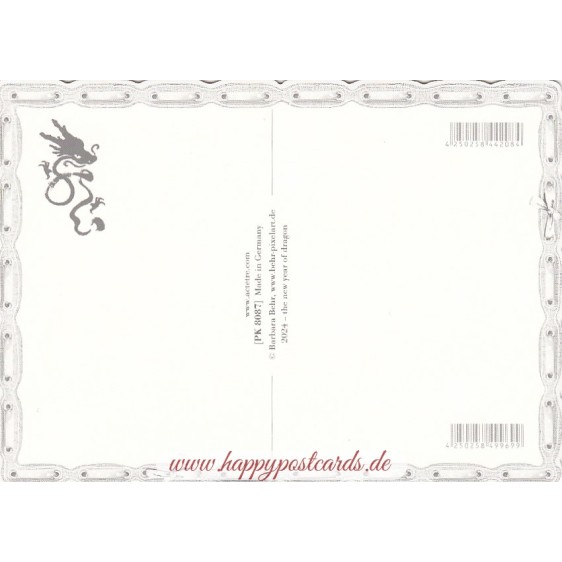 Year of the Dragon - Tausendschön - Postcard