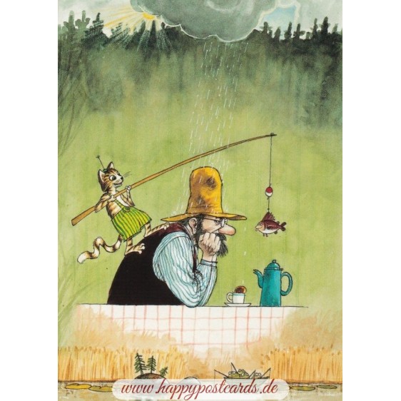 Armer Pettersson - Postkarte