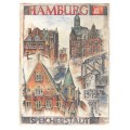 Hamburg - Speicherstadt - Ole West - Postcard