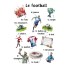 Languages of the world - French - Soccer - Postcard