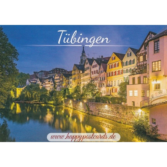 Tübingen - Neckarfront - Viewcard