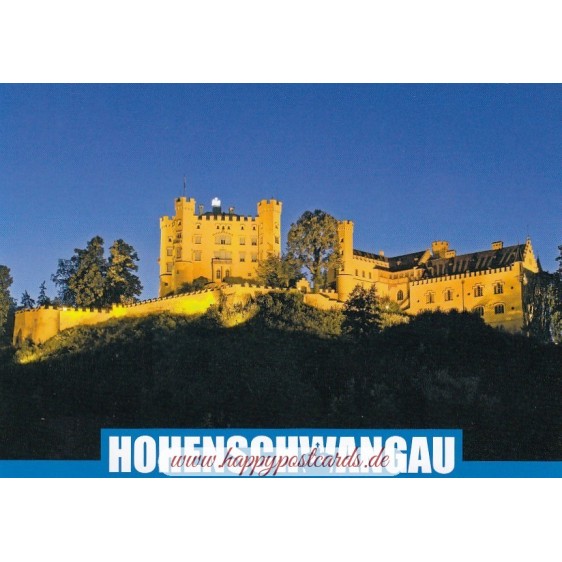 Castle Hohenschwangau - Viewcard