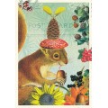 Squirrel - Tausendschön - Postcard