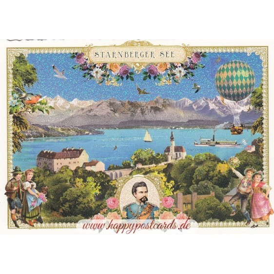 Starnberger See - Tausendschön - Postcard