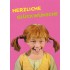 Herzliche Glückwünsche - Pippi Langstrumpf - Postkarte
