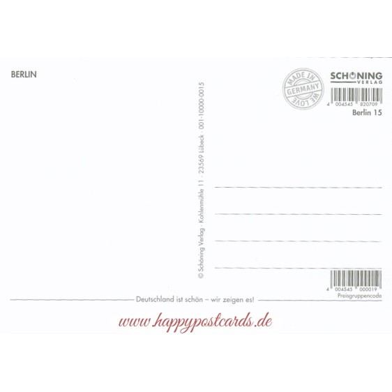 Berlin - Multi - Viewcard