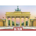 Berlin - Brandenburger Tor painted - Viewcard