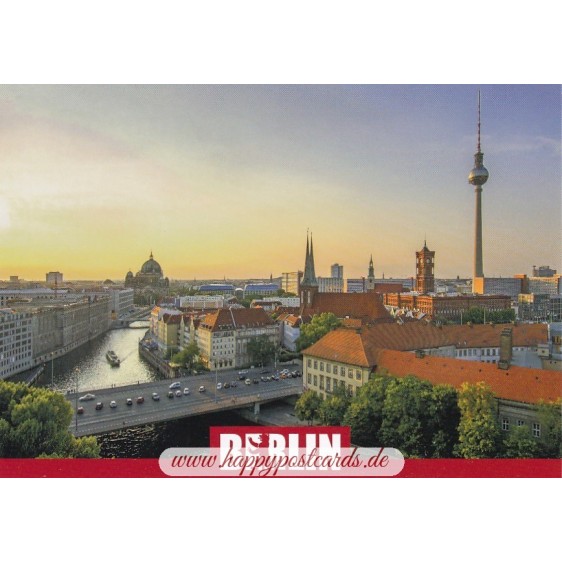 Berlin - City center - Viewcard