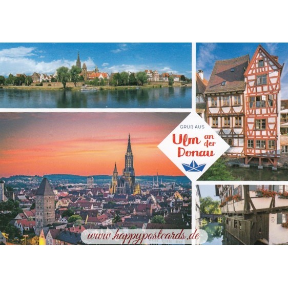 Gruß aus Ulm - Postcard
