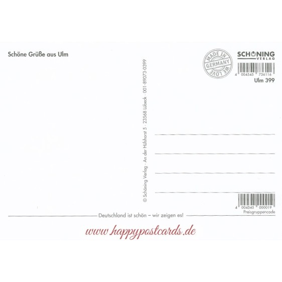 Gruß aus Ulm - Postcard