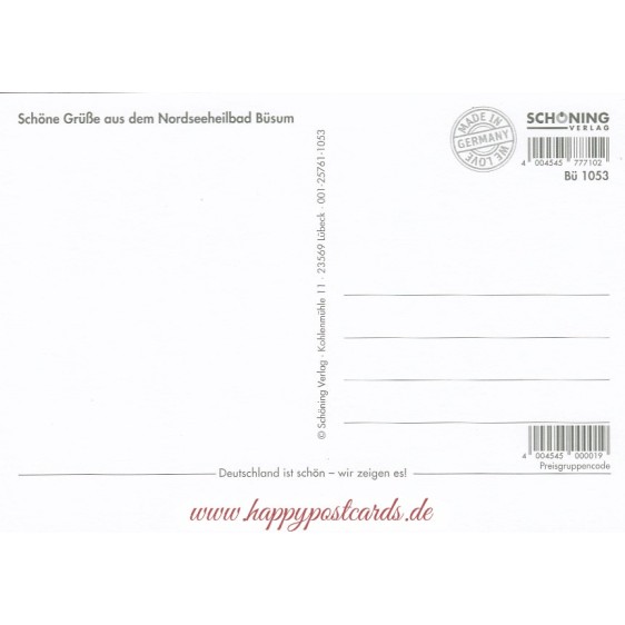 Büsum - Multi - Viewcard