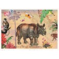 Rhino - Tausendschön - Postcard