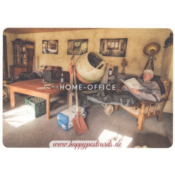 Home-Office -  Postcard