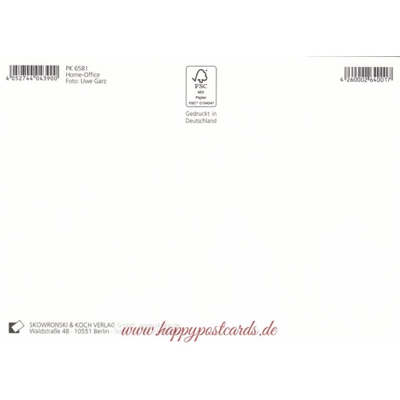Home-Office -  Postcard