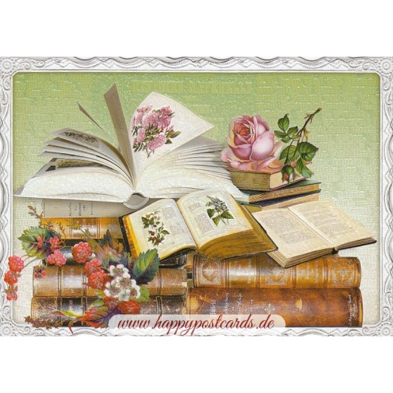 Books No. 16 - Auguri - Barbara Behr - Postcard