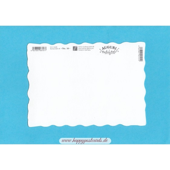 Books No. 16 - Auguri - Barbara Behr - Postcard