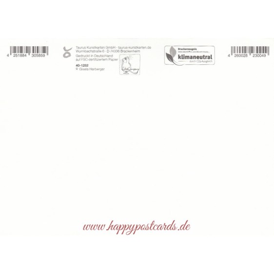 Endlich Schule - Postkarte