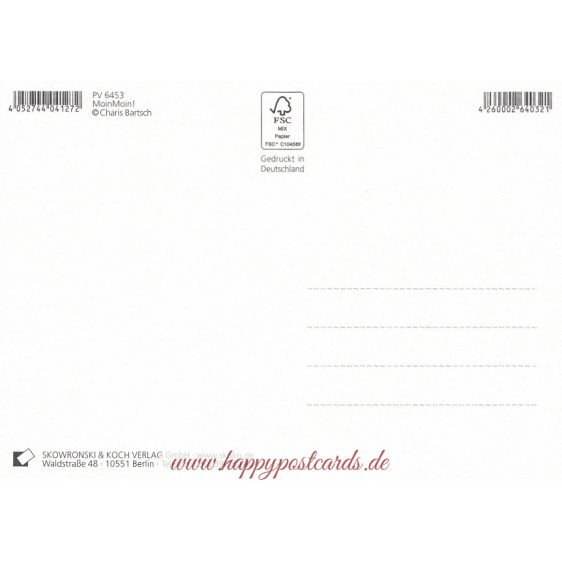 MoinMoin! - Charis Bartsch Postcard