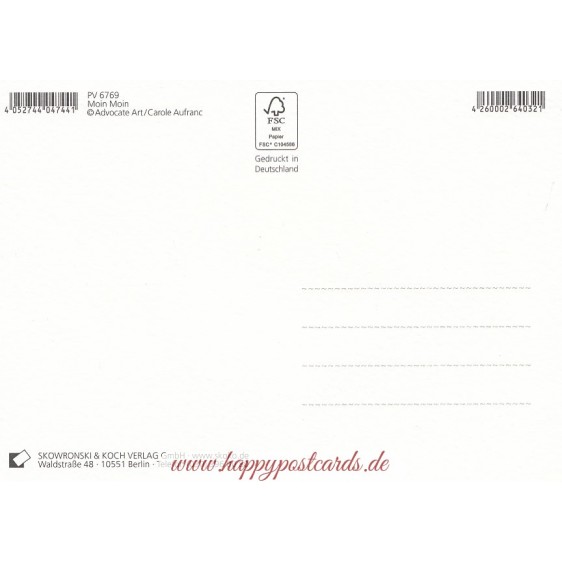 Moin Moin Yin and Yang - Postcard