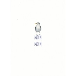 More about Moin Moin - Möwe - Postkarte