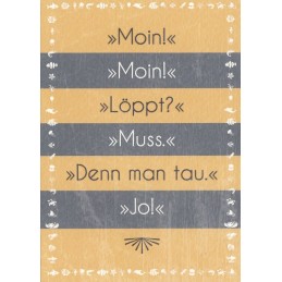 Denn man tau - Postcard